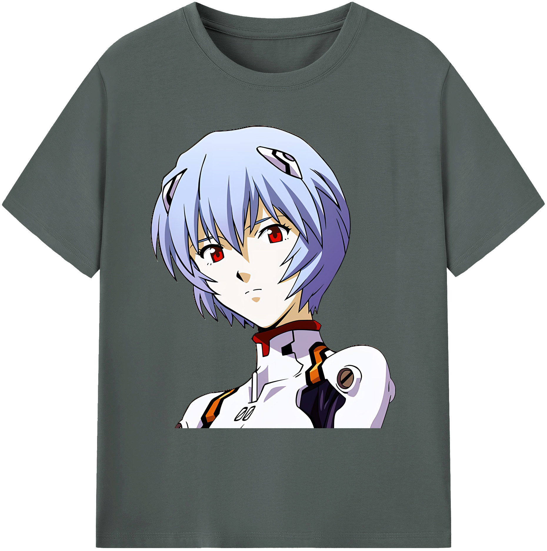 （画像用） EVA 新世紀エヴァンゲリオン 綿100％ メンズ半袖Tシャツ｜肌触りやわらか＆通気性